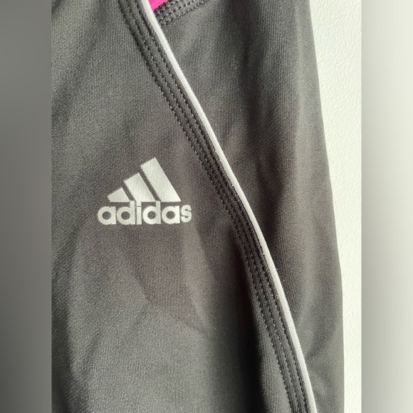 Adidas Women’s Matching Athletic Set in Black & Hot Pink - Picture 6 of 13
